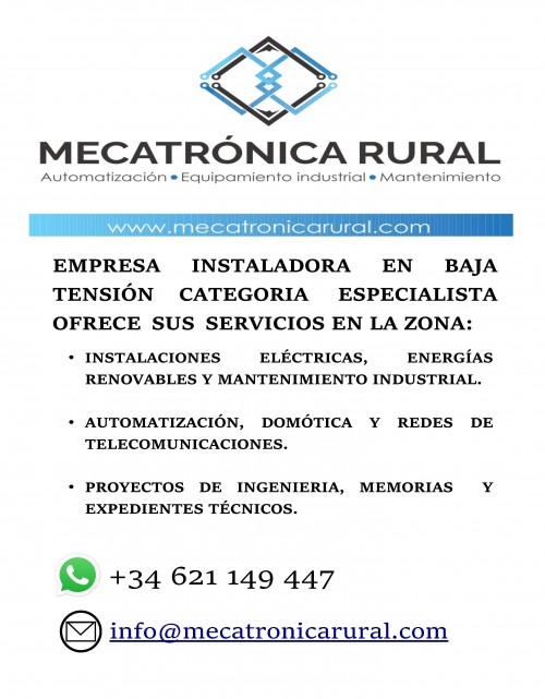 imagen de INSTALACIONES EN FINCAS RUSTICAS